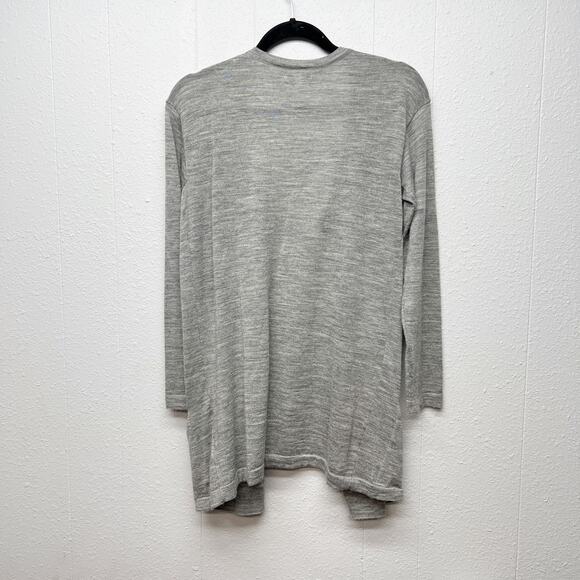 Gap Wool Blend Long Length Cardigan Womens Medium Casual Workwear Lightweight - Picture 6 of 11